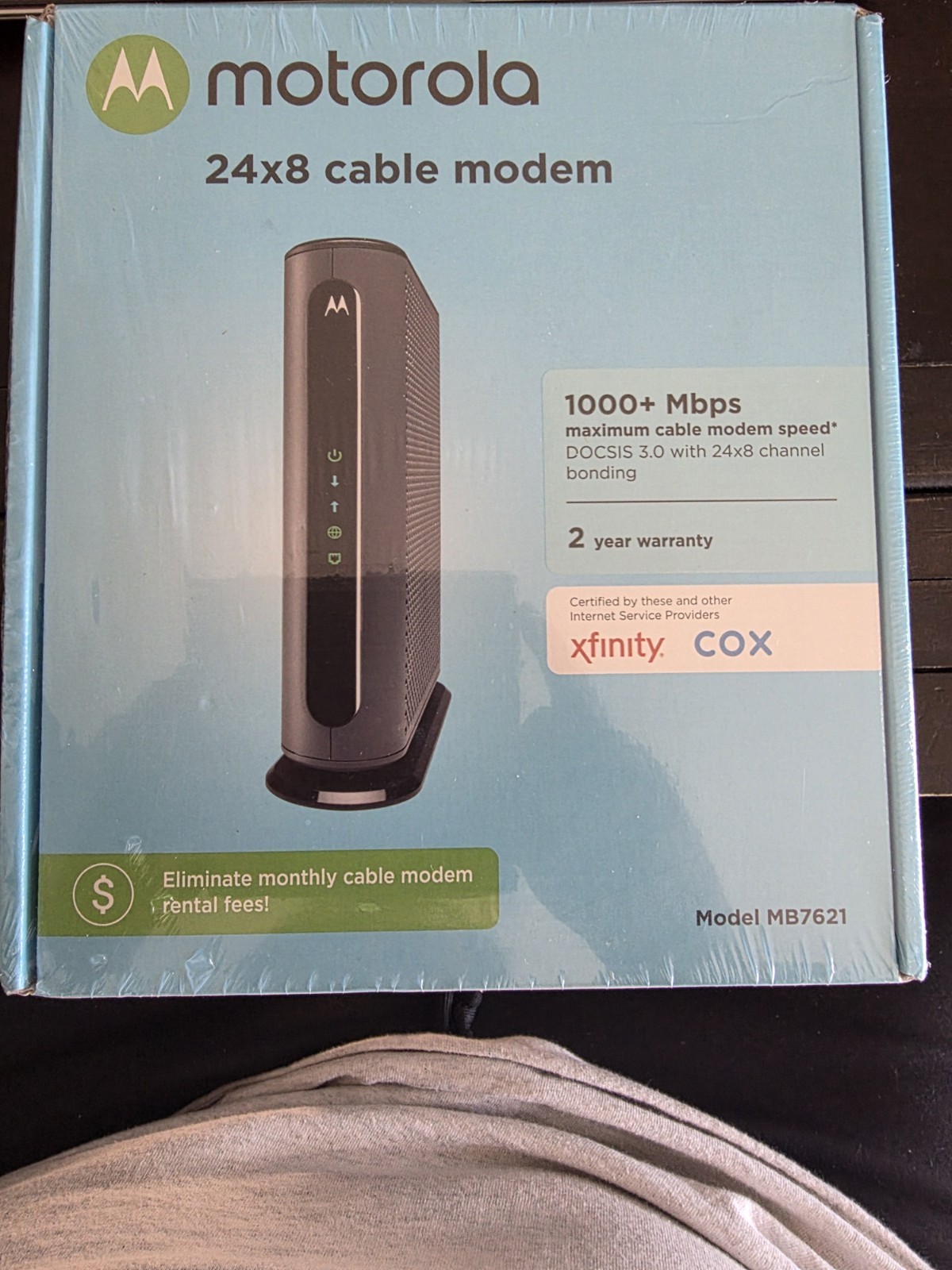 Motorola MB7621-10 1000 Mbps Modem