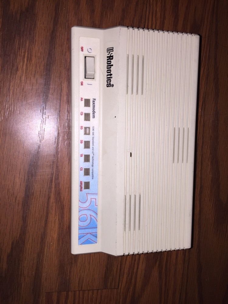 U.S. Robotics 56K Sportster External Faxmodem V.90 ~ FULLY TESTED