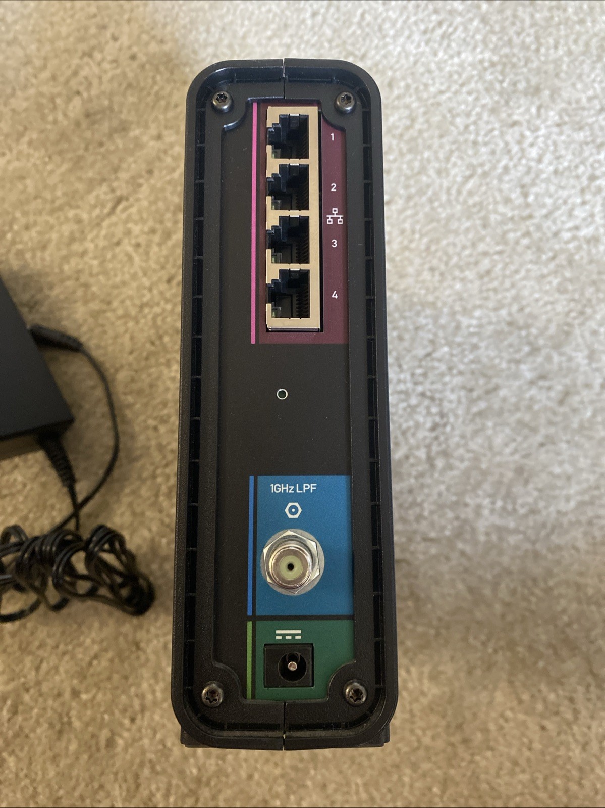ARRIS SURFboard SBG6580 DOCSIS 3.0 Cable Modem and Wi-Fi Router – USED