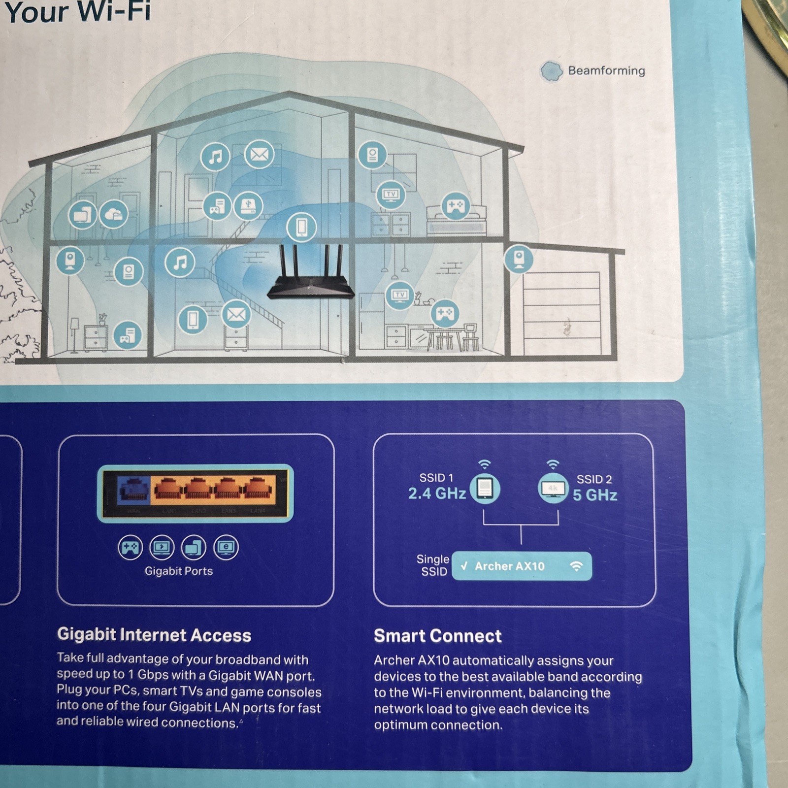 TP-Link AX1800 Wifi 6 Router Archer AX21 Dual Band Wireless Router – NEW