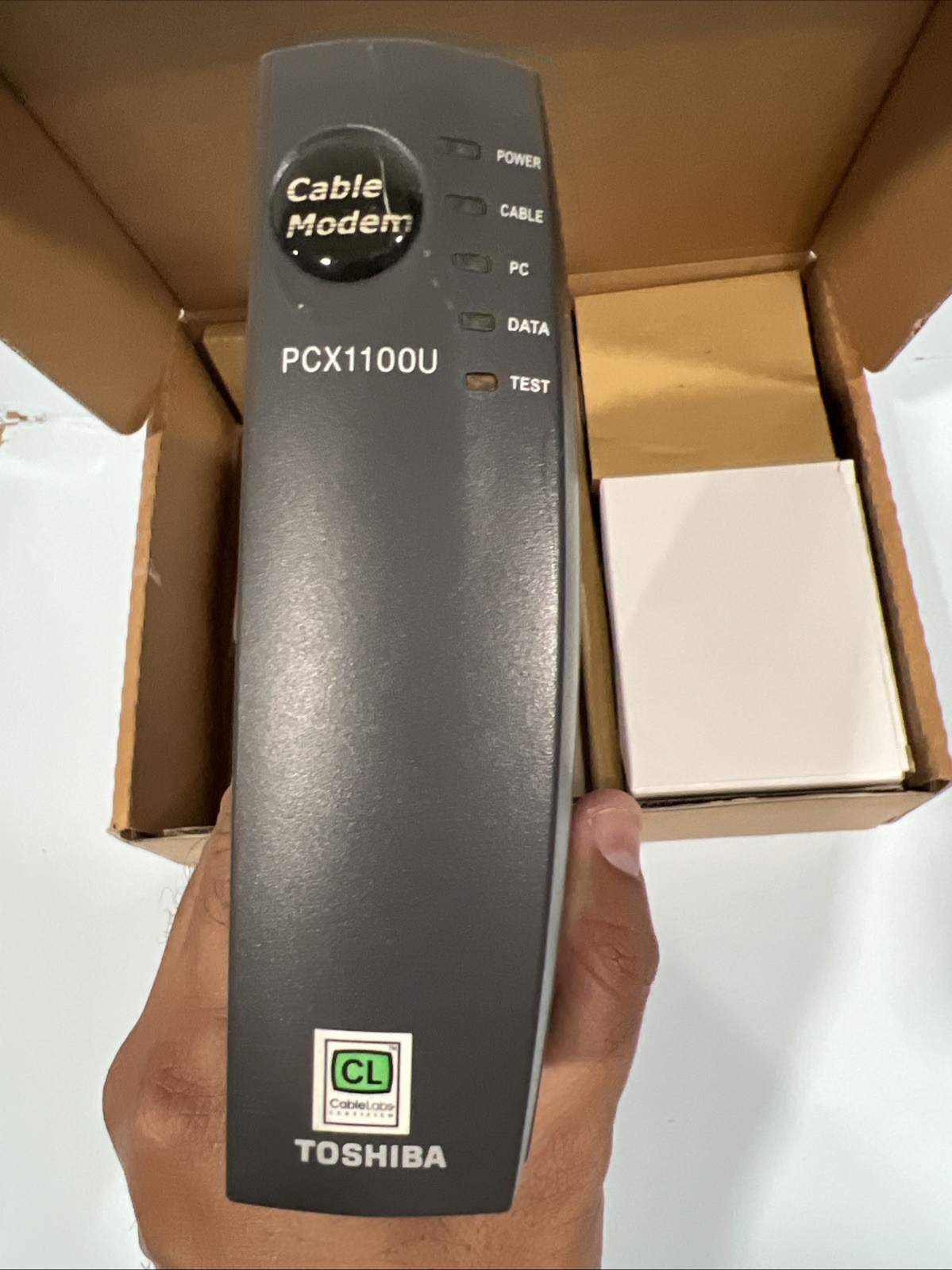 Toshiba PCX1100U 43 Mbps High Speed Internet Cable Modem DAZ8813F