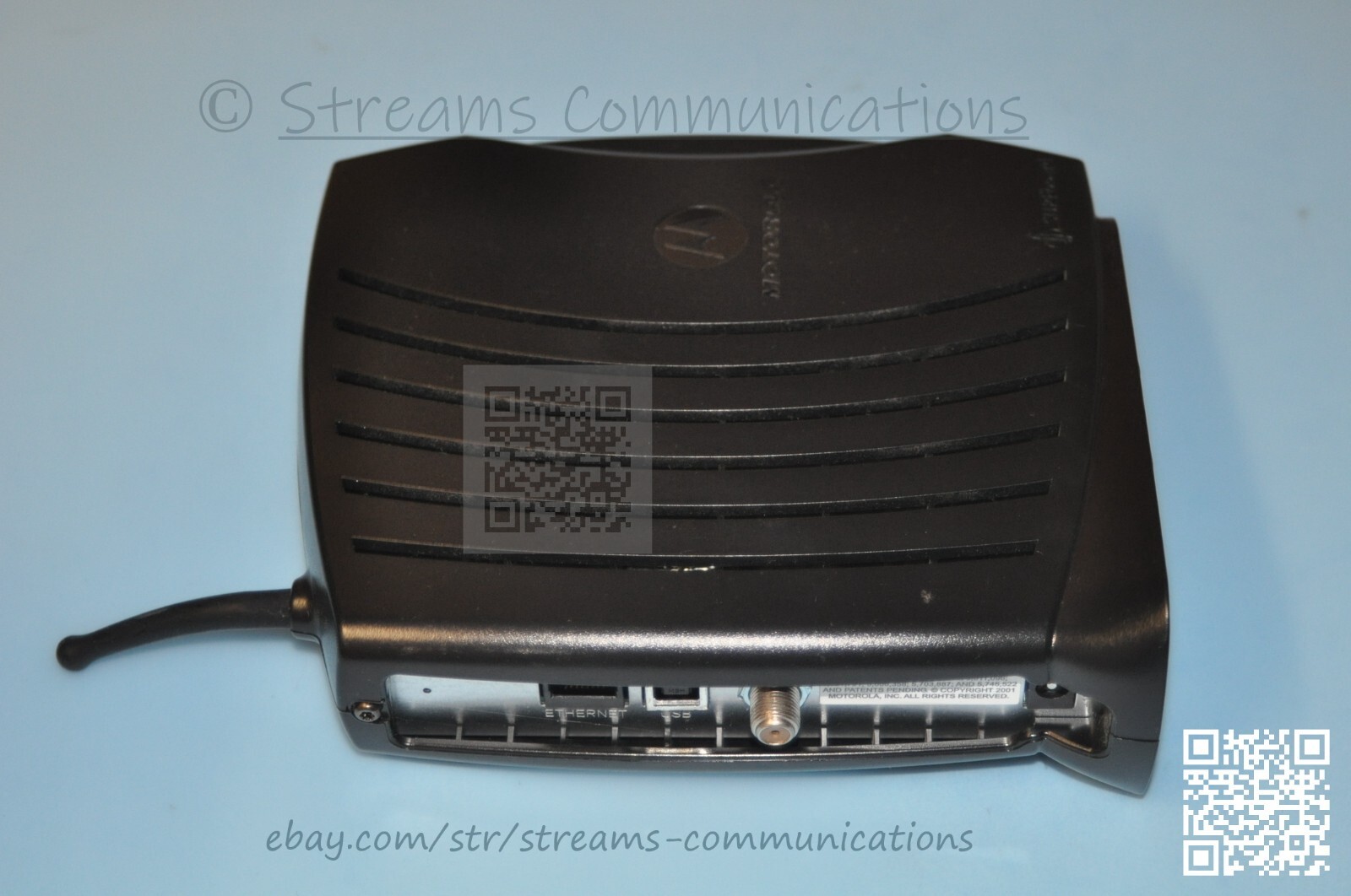 Motorola Surfboard Wireless Cable Modem Gateway Model SBG900 w/AC Adapter 494020