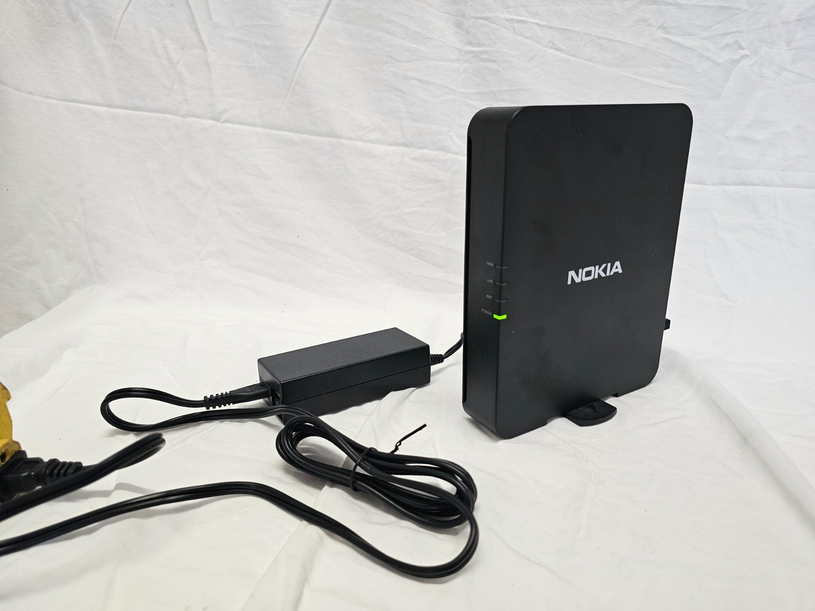 Nokia F-010G-F Fiber Box Fiber Optic Modem w/ Power Supply