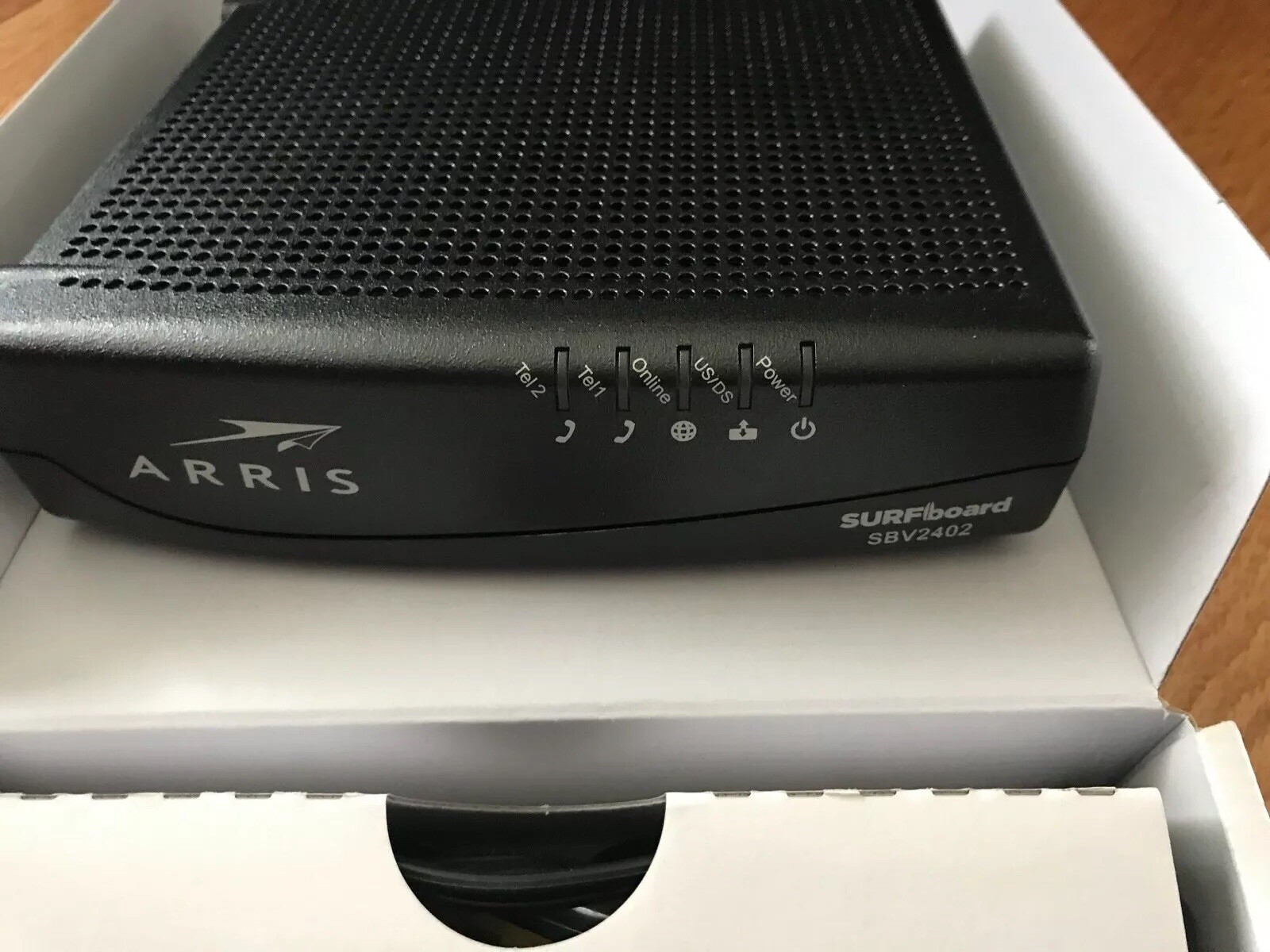 ARRIS Surfboard DOCSIS 3.0 Cable Modem for Xfinity Internet & Voice SBV2402 NEW