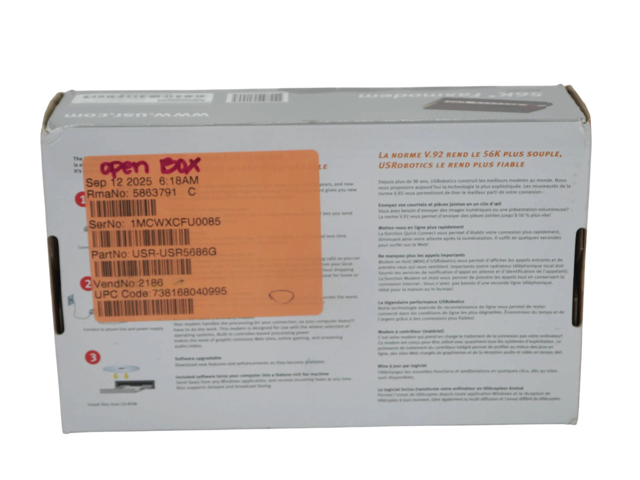 USRobotics 5686G 56K Faxmodem – Free-Shipping