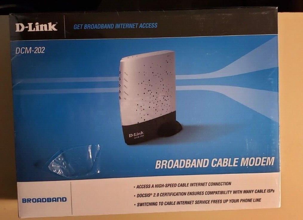D-Link DCM-202 Broadband Modem UPC:790069271335