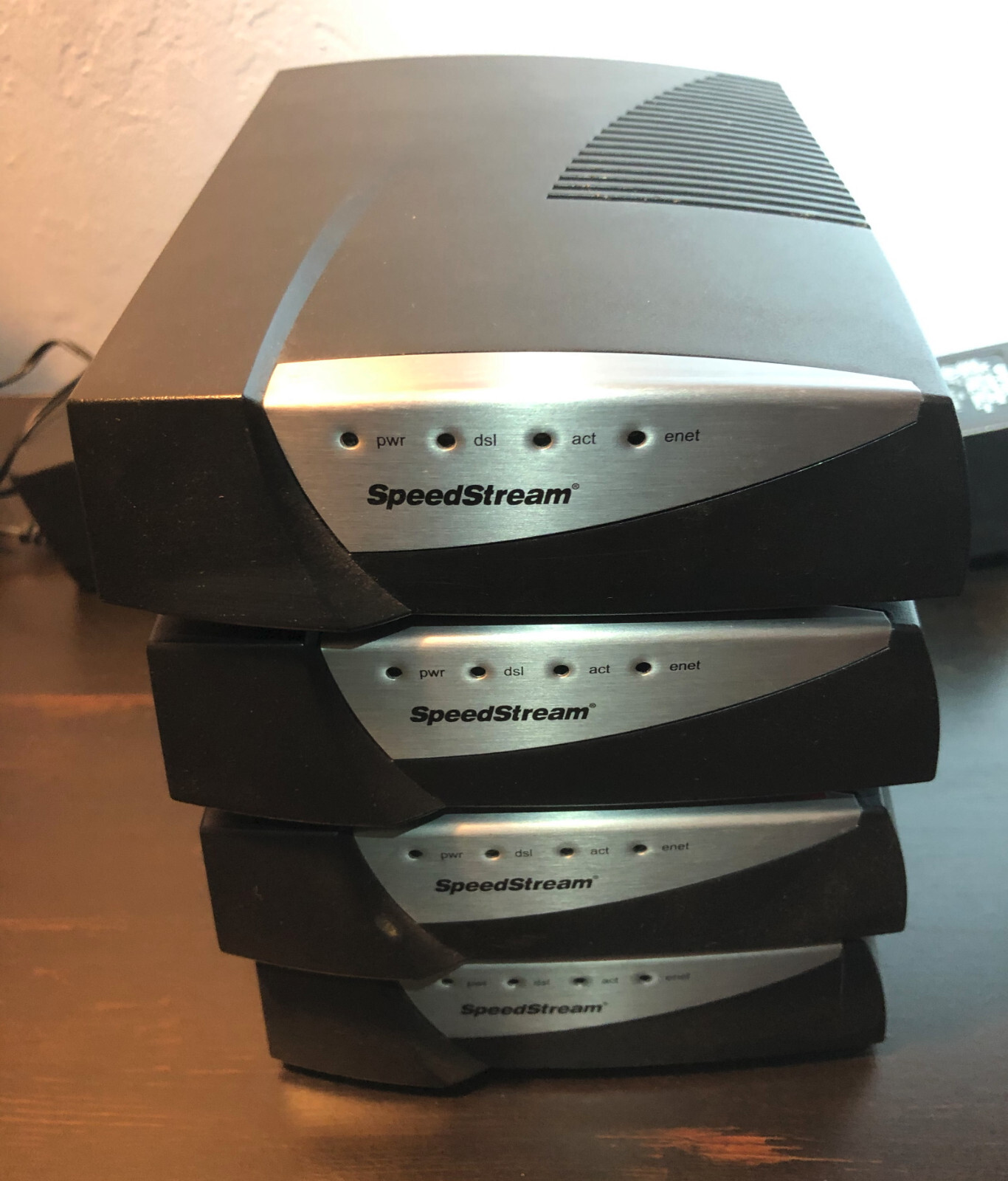 SpeedStream 5360 Ethernet ADSL DSL Modem Efficient Networks Inc *SET OF 4*