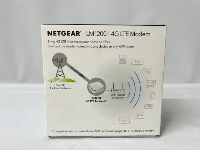 Netgear LM1200 4G LTE Modem- NEW/SEALED