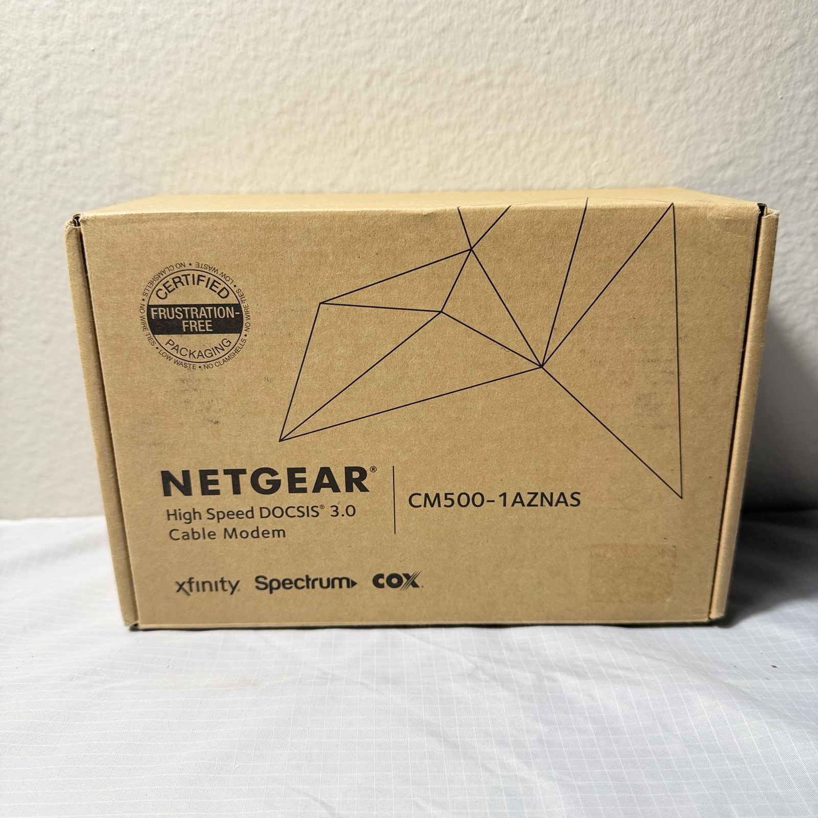 NETGEAR CM500 1AZNAS High Speed DOCSIS 3.0 Cable Modem NEW