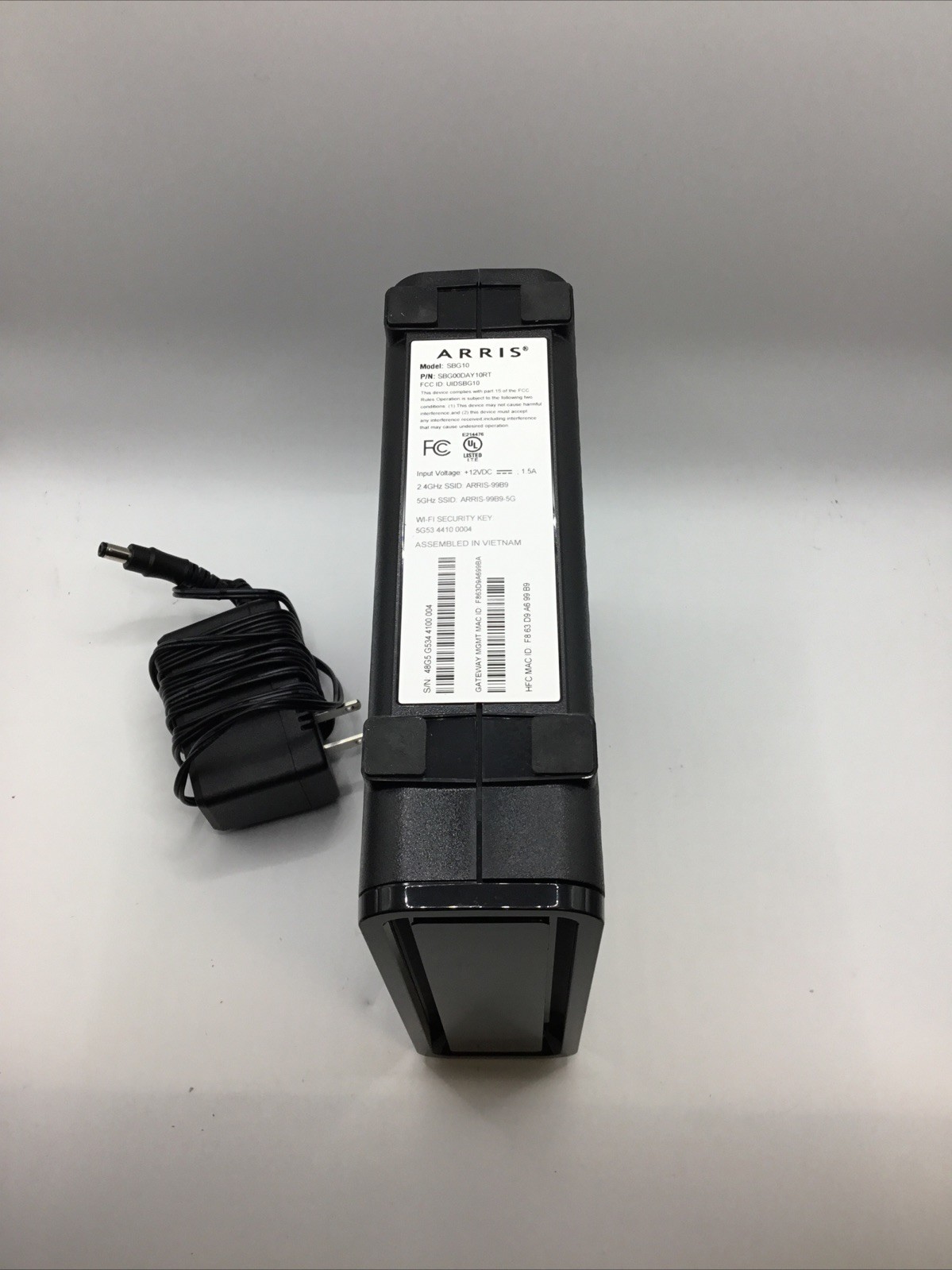 ARRIS Surfboard SBG10 Wi-Fi Cable Modem 16×4 DOCSIS 3.0