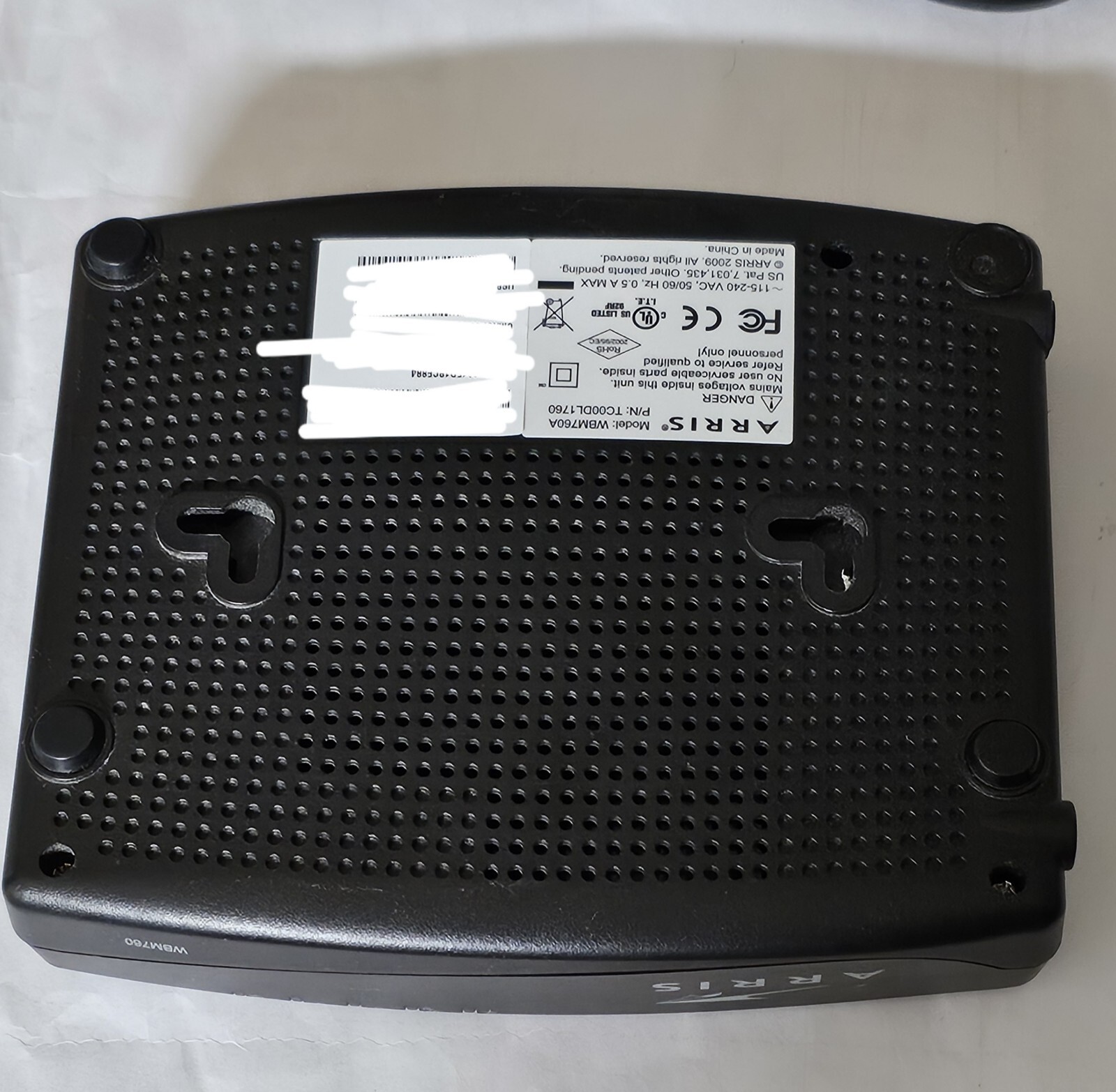 ARRIS Touchstone WBM760A (780142) 163.84 Mbps D 3.0 – works w/ xfinity comcast