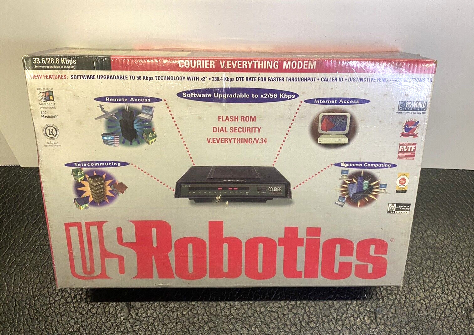 USRobotics Courier V.Everything Modem – 33.6/28.8Kbps NEW SEALED