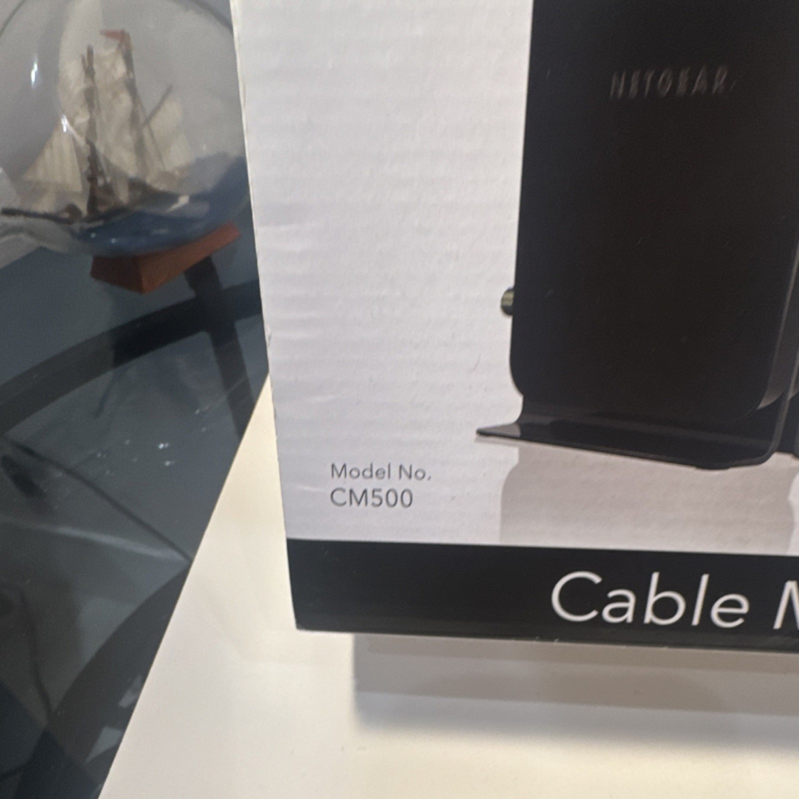 NETGEAR CM500 Cable Modem DOCSIS 3.0 680 Mbps 16×4 Channel Bonding Ethernet
