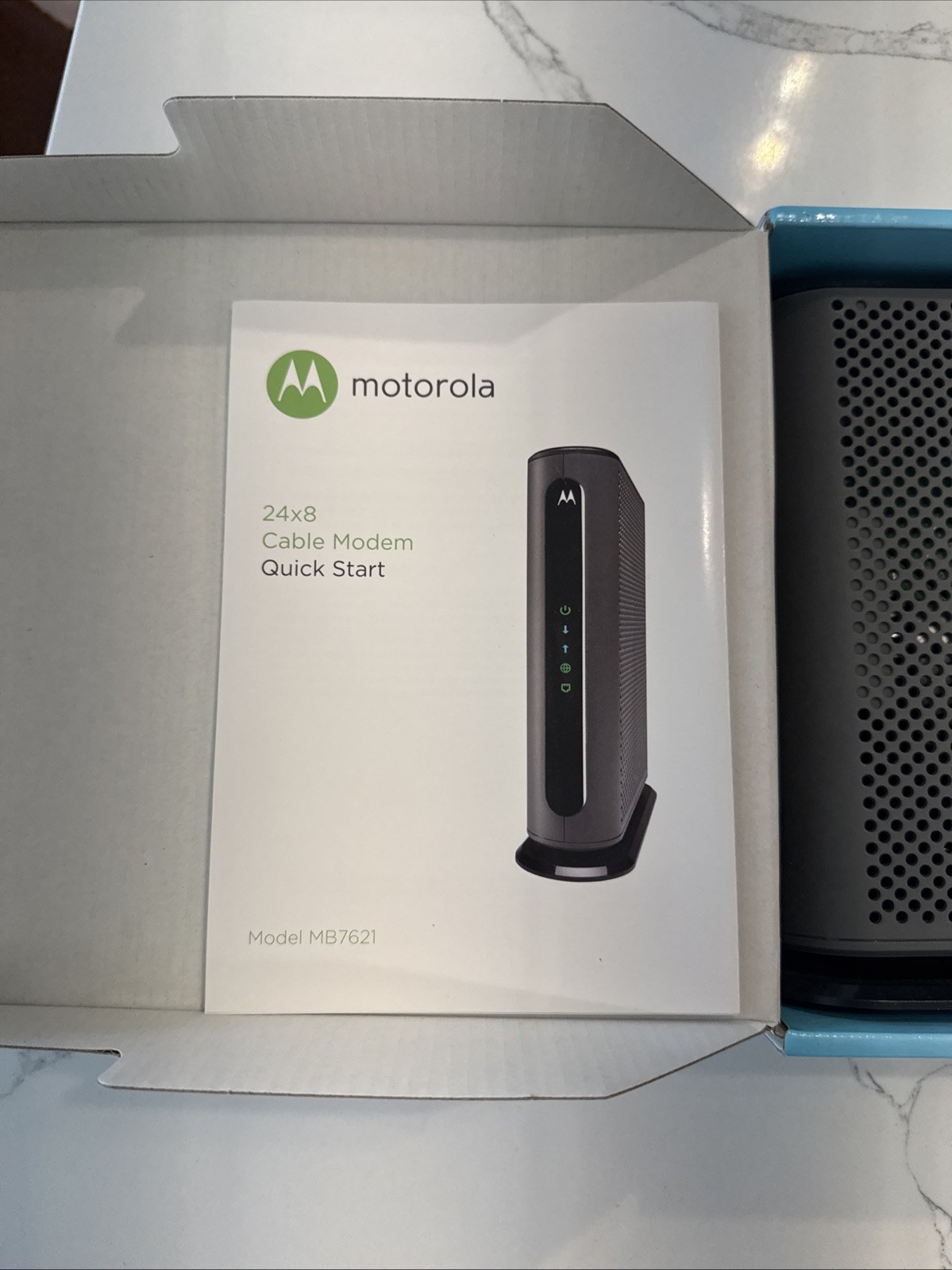 MOTOROLA 24 x 8 CABLE MODEM MB7621 24 x 8 CHANNEL (mcj70)