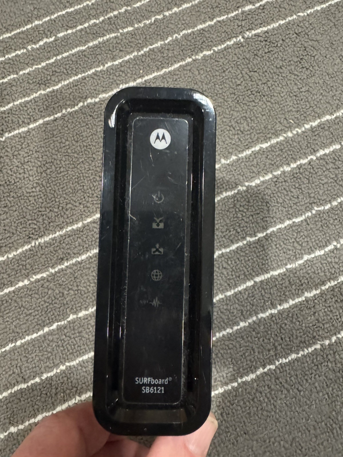 Motorola SURFboard eXtreme (SB6121) 222.64 Mbps