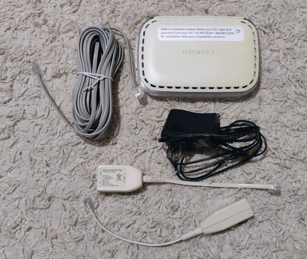 NETGEAR Broadband ADSL2+ Modem DM111PSP DSL Modem