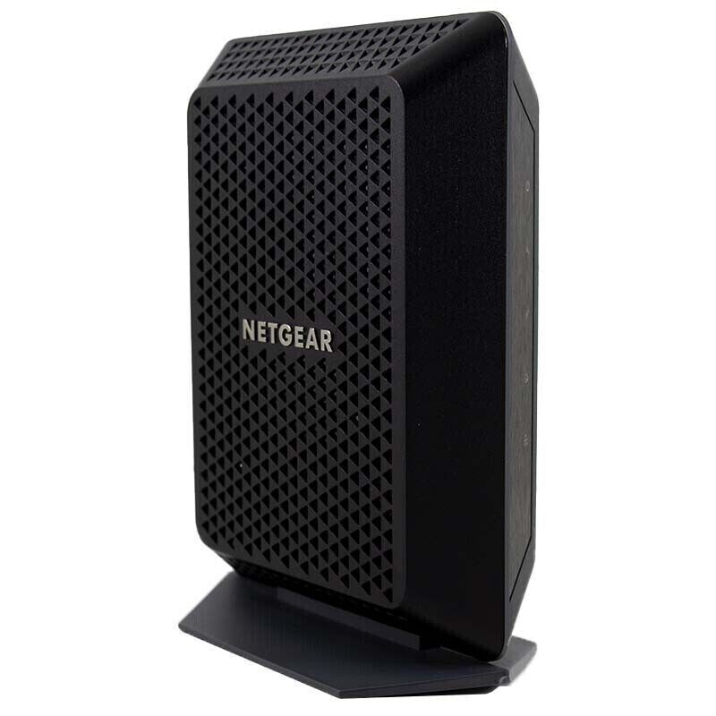 NETGEAR – 32 x 8 DOCSIS 3.0 Cable Modem – Black CM700-100NAS