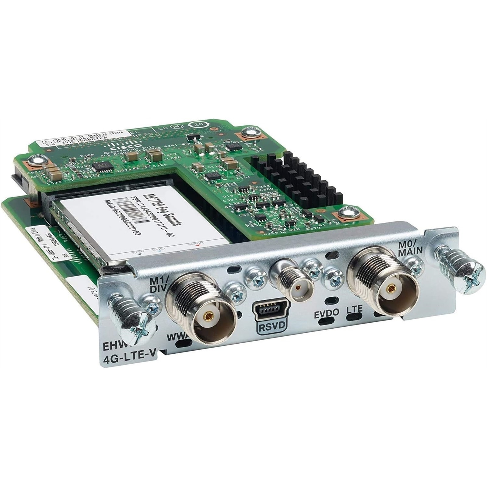 Cisco EHWIC-4G-LTE-VZ 4G LTE Wireless WAN Card Cellular Modem