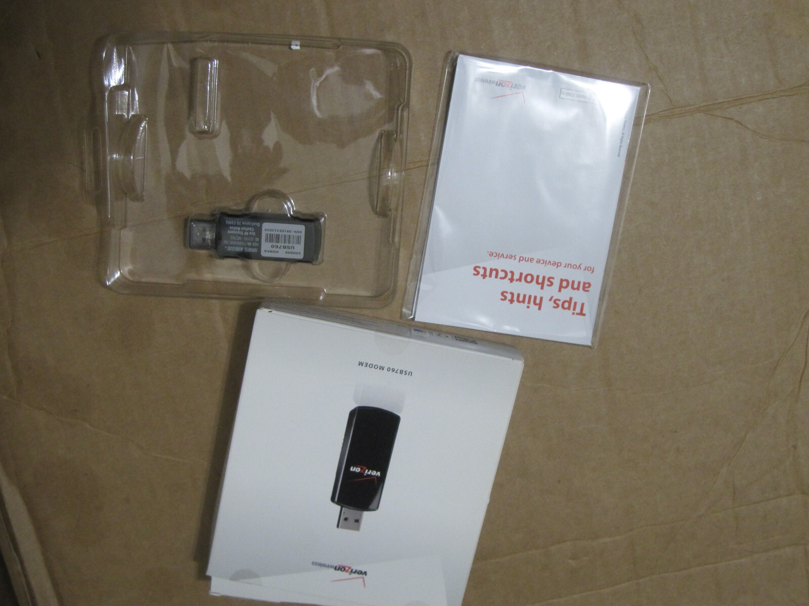 Verizon Wireless USB760 Modem NEW