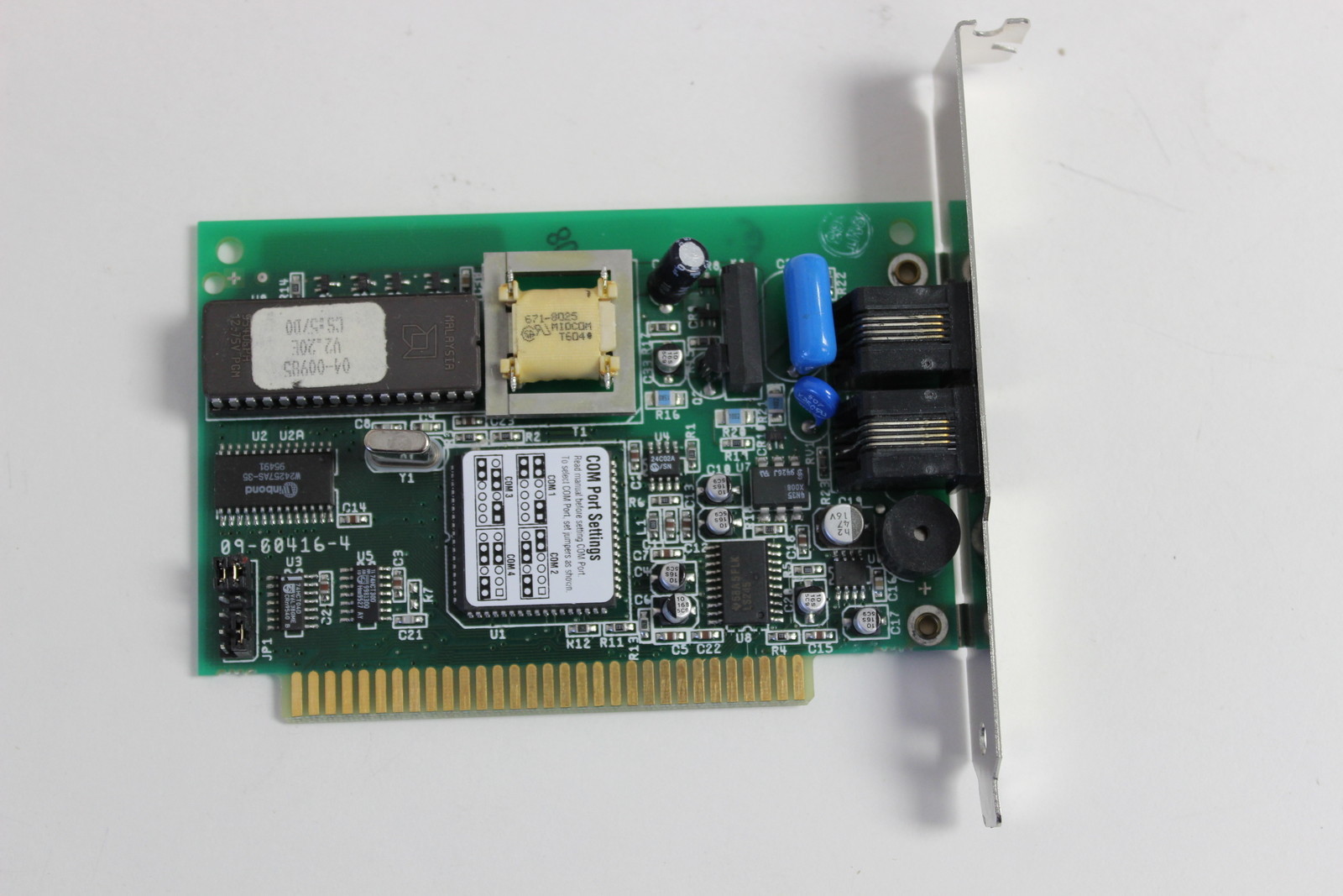 HAYES 5613US ISA INTERNAL MODEM 09-60416-4 WITH WARRANTY