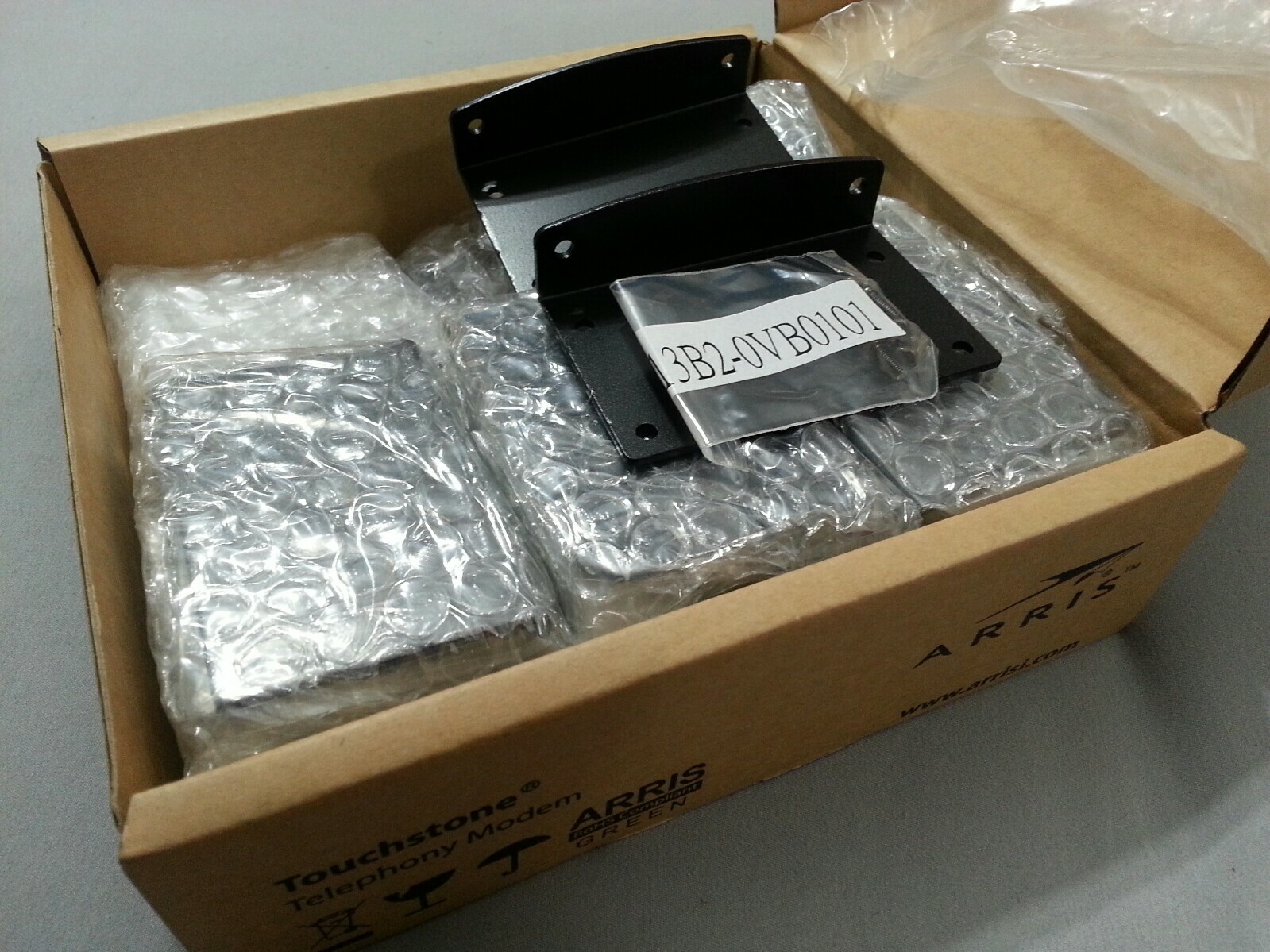 20pcs/10sets Arris touchstone tm608 rack mount brackets –SkyBay s061 mm yy