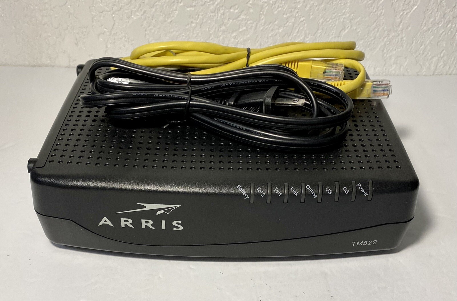 ARRIS Touchstone TM822G DOCSIS 3.0 VoIP Telephony Cable Modem Optimum Black
