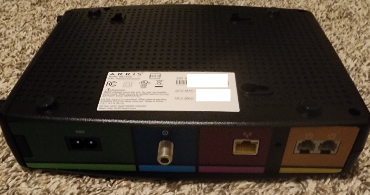 ARRIS SURFboard SBV3202 – DOCSIS 3.0 Modem for Comcast,Xfinity Internet & Voice