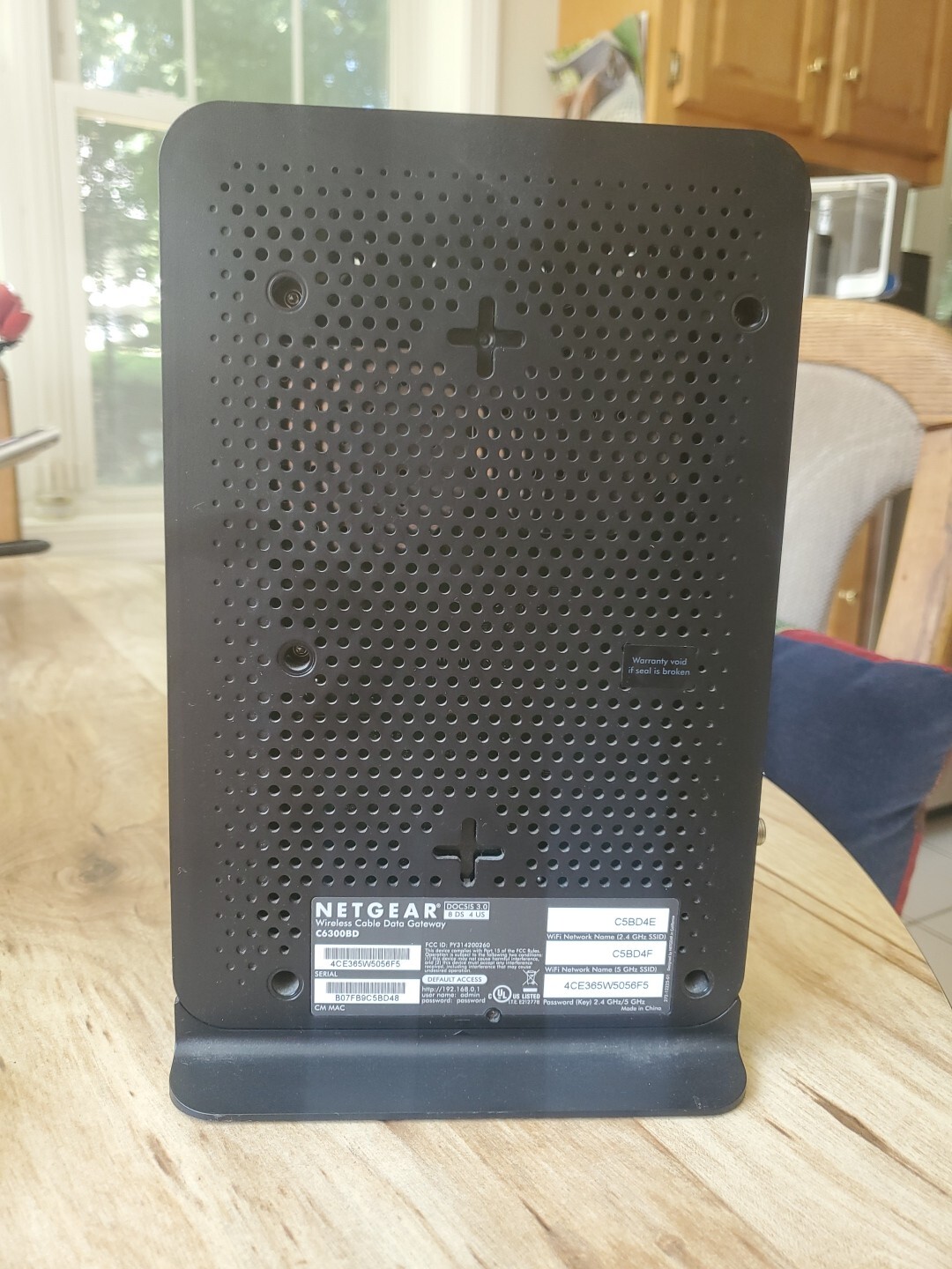 NETGEAR C6300BD-Cox DOCSIS 3.0 AC1900 Data Cable Gateway, Expanded Coverage and