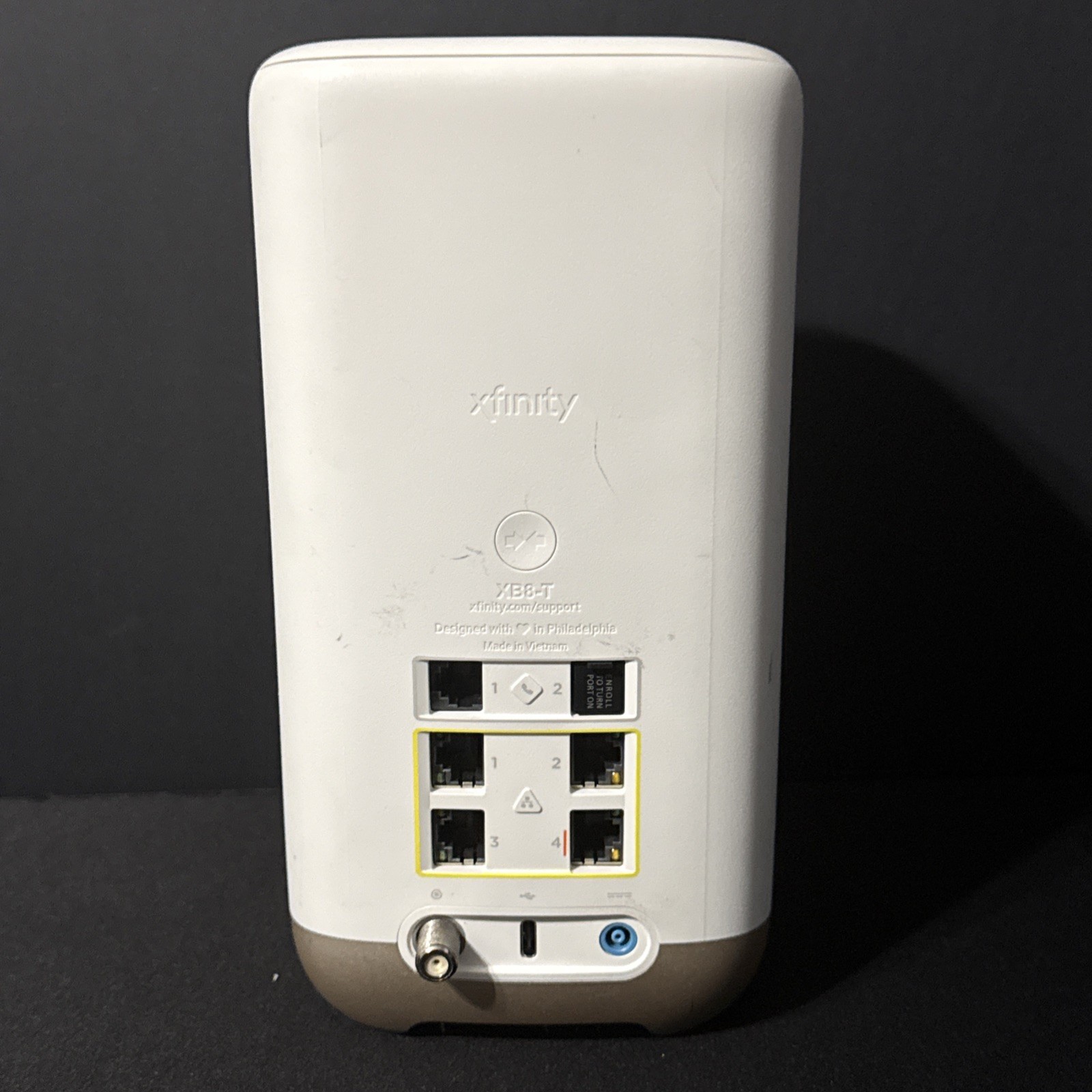 Xfinity XFi Gateway Router XB7-T Untested Triband Wifi CGM4981COM No Power Cord