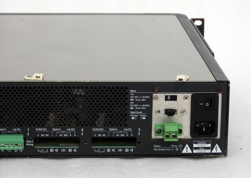 BOSCH PRS-2P250 PUBLIC ADDRESS PA SOUND SYSTEM POWER AMPLIFIER UNIT