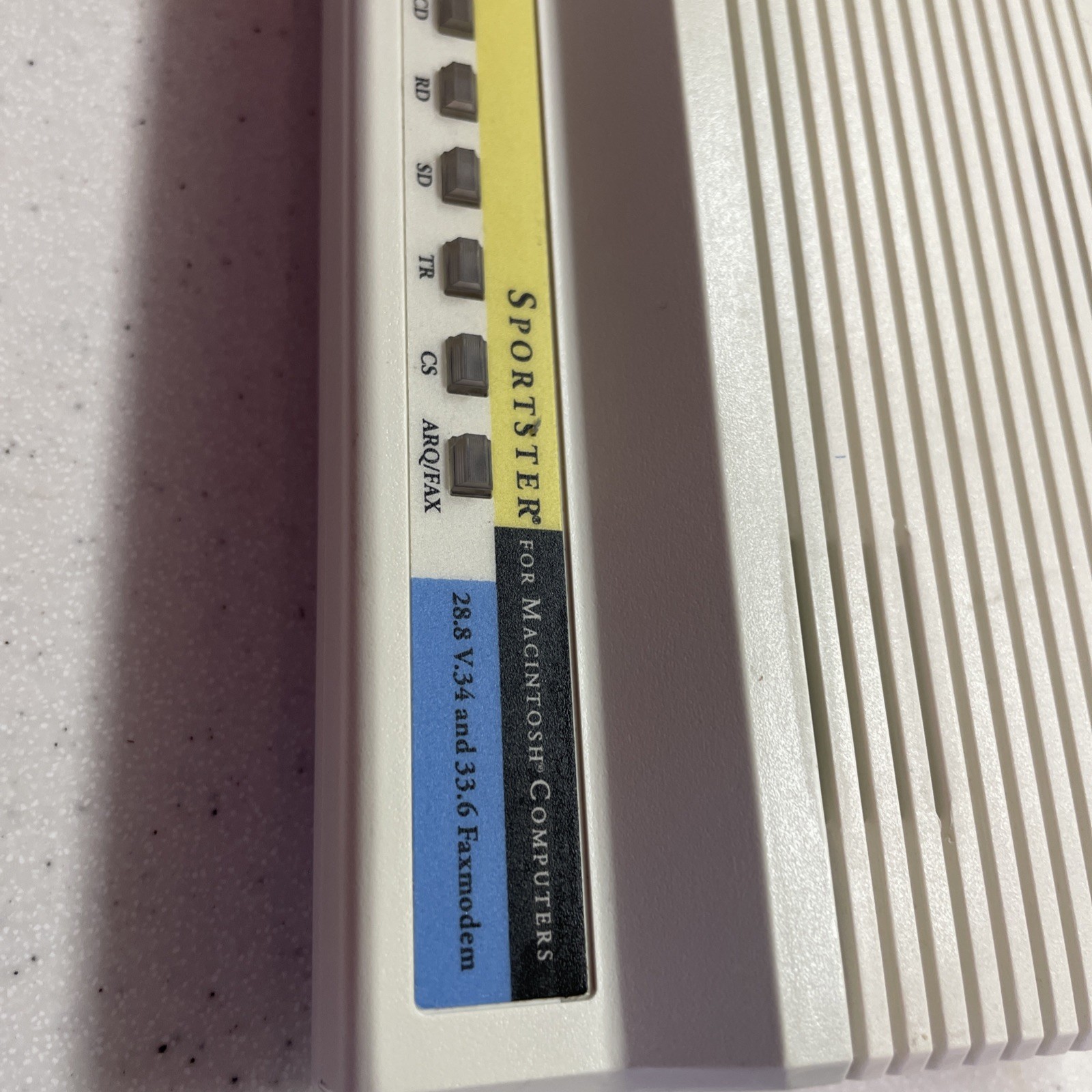 US Robotics Sportster Modem Macintosh 28.8 V.34 33.6 Faxmodem With POWER ADAPTER