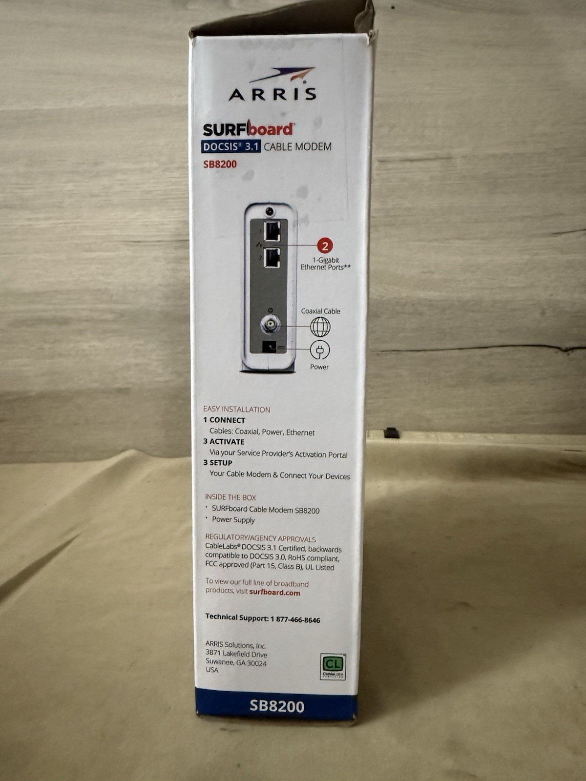 ARRIS Surfboard SB8200 v3 Fast DOCSIS 3.1 32X8 Gigabit Cable Modem – Great Deal!