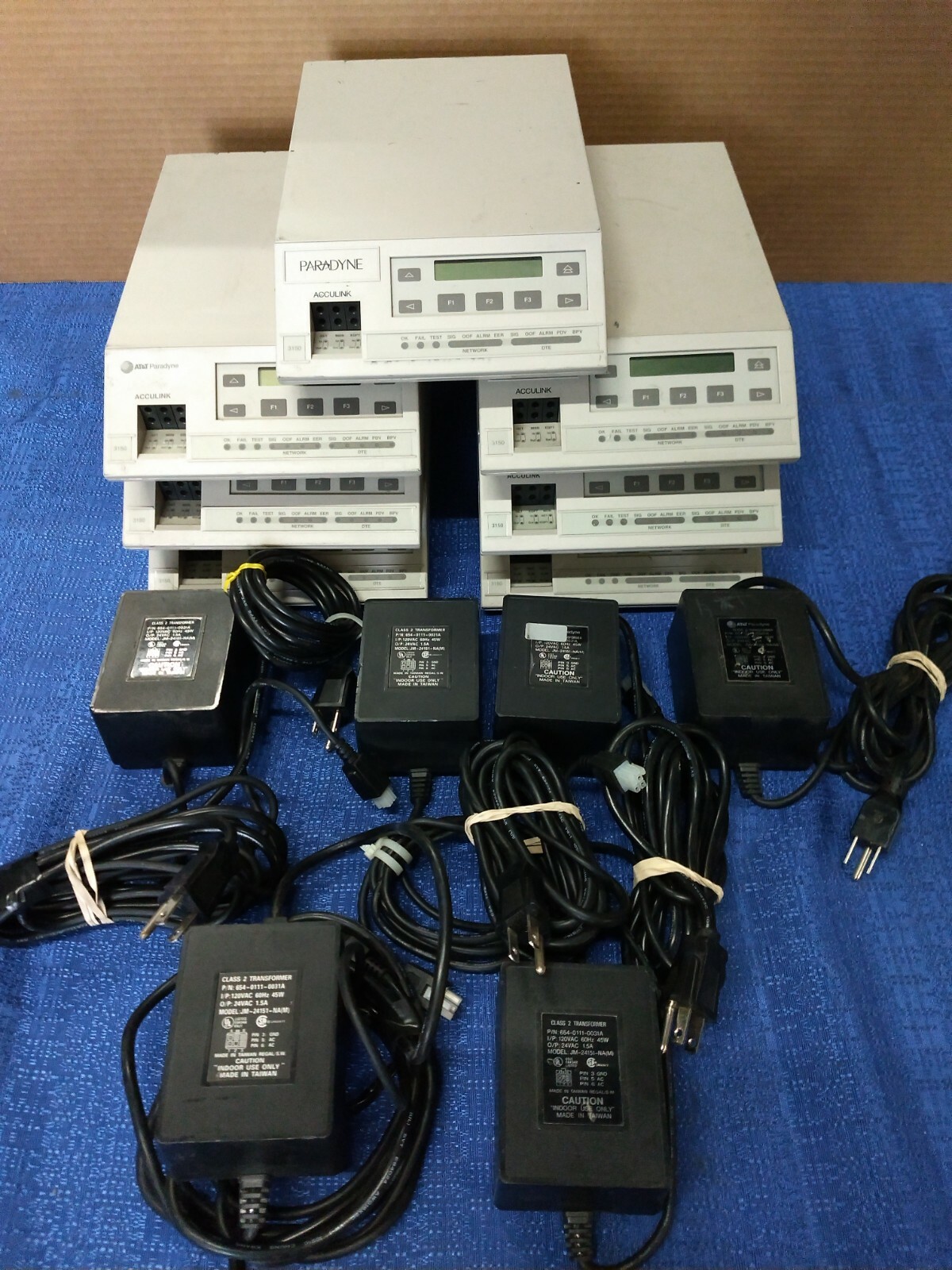 Mixed Lot of 7 Paradyne, AT&T, Lucent Modems