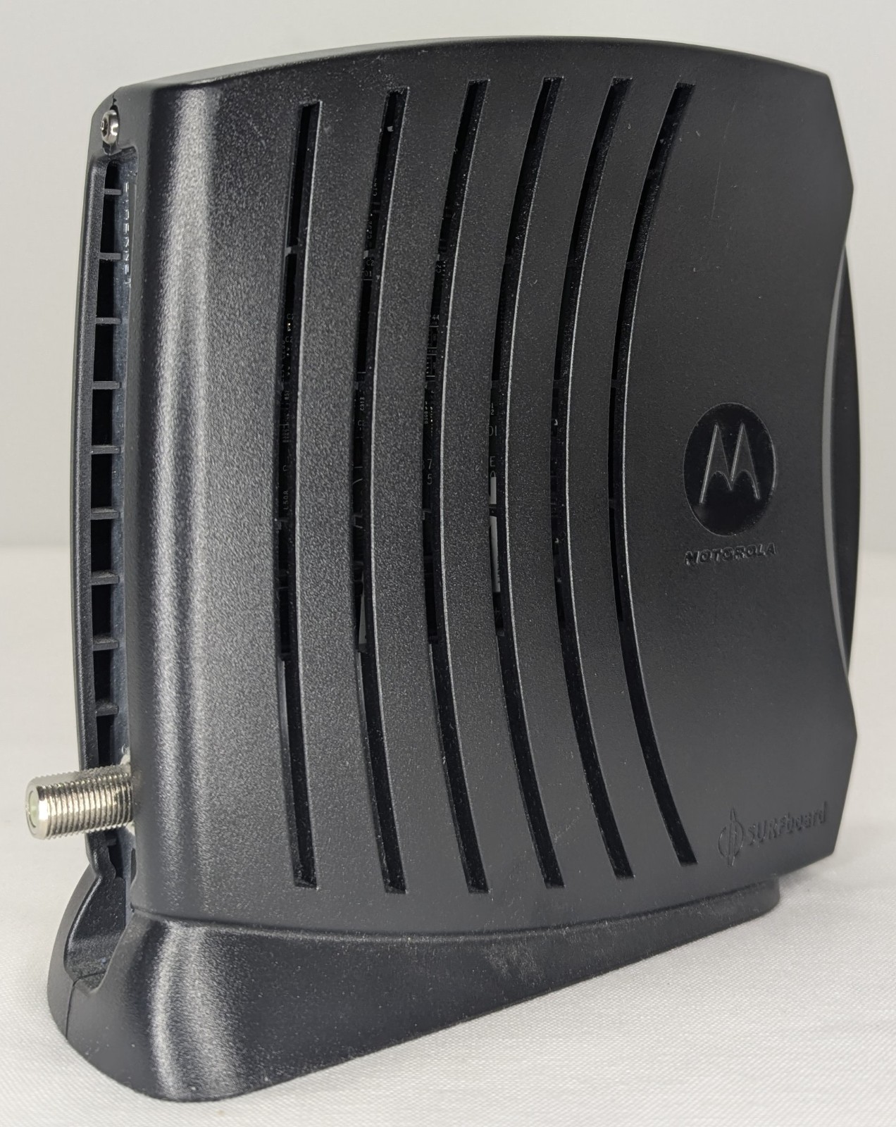 Motorola SB5101N Cable Modem Tested Working with Power Cord and Ethernet Cable