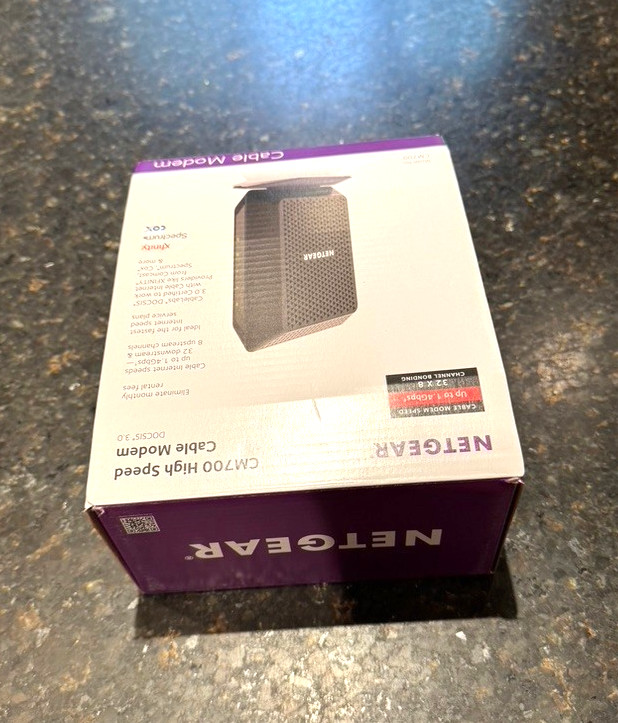 NETGEAR CM700 Cable Modem Doc SIS 3.0 Xfinity Spectrums Cox up to 800Mbps