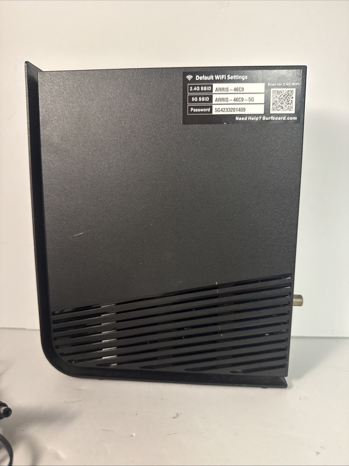 ARRIS ‎SURFboard SBG7600AC2 DOCSIS 3.0 Wi-Fi Cable Modem Black