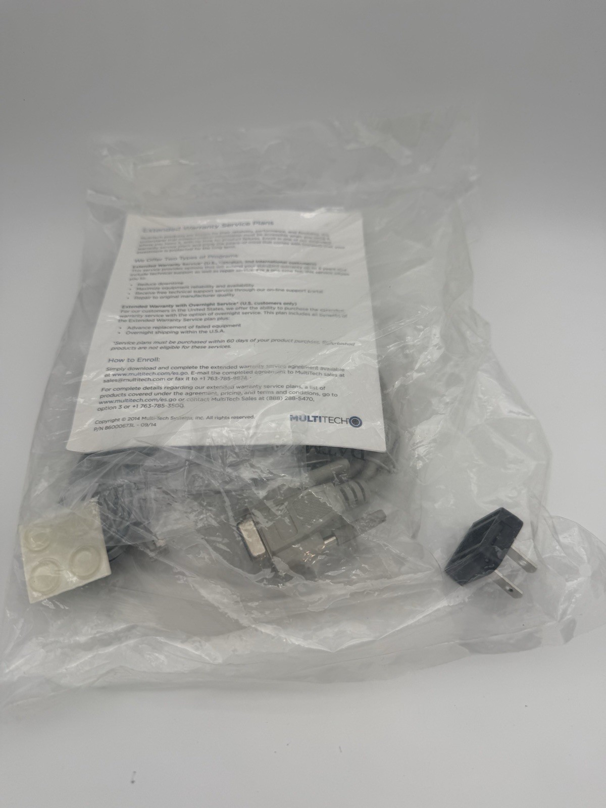 Multitech MT9234ZBA-NAM MultiModem ZBA V.92 Data/Fax World Modem New/Open Box