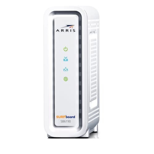 Docsis 3.0 Cable Modem 600 Mbps Compatible With Xfinity Cox Spectrum Ethernet…