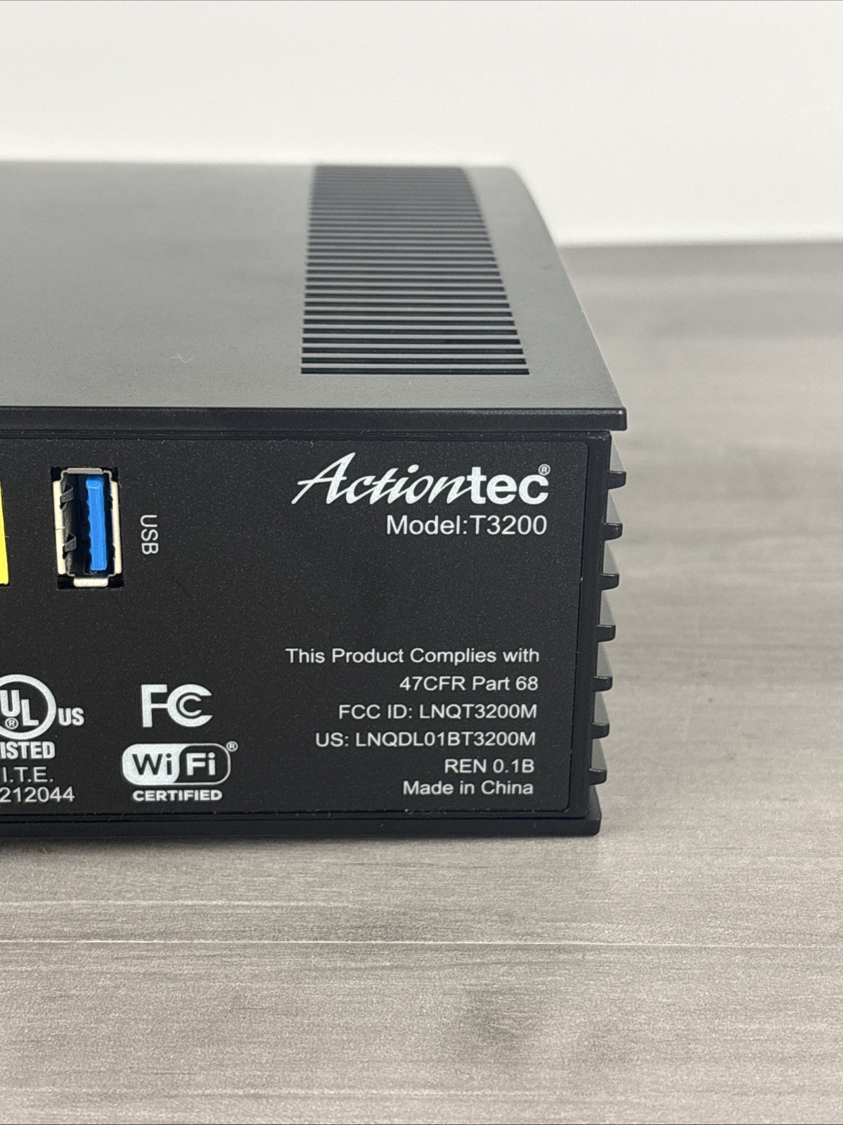 WINDSTREAM Wi-Fi modem T3200 Bonded VDSL2 Wireless AC Gateway Router NO AC