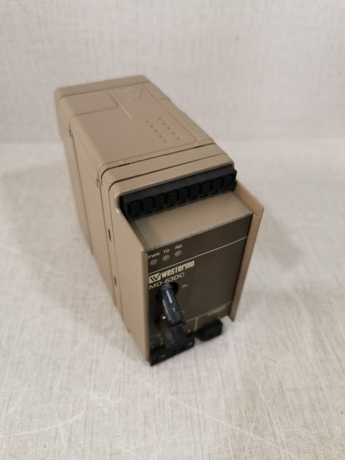 Westermo MD-63DC / MD-63ST SINGEL 3071-0401 Fibre Optic Modem