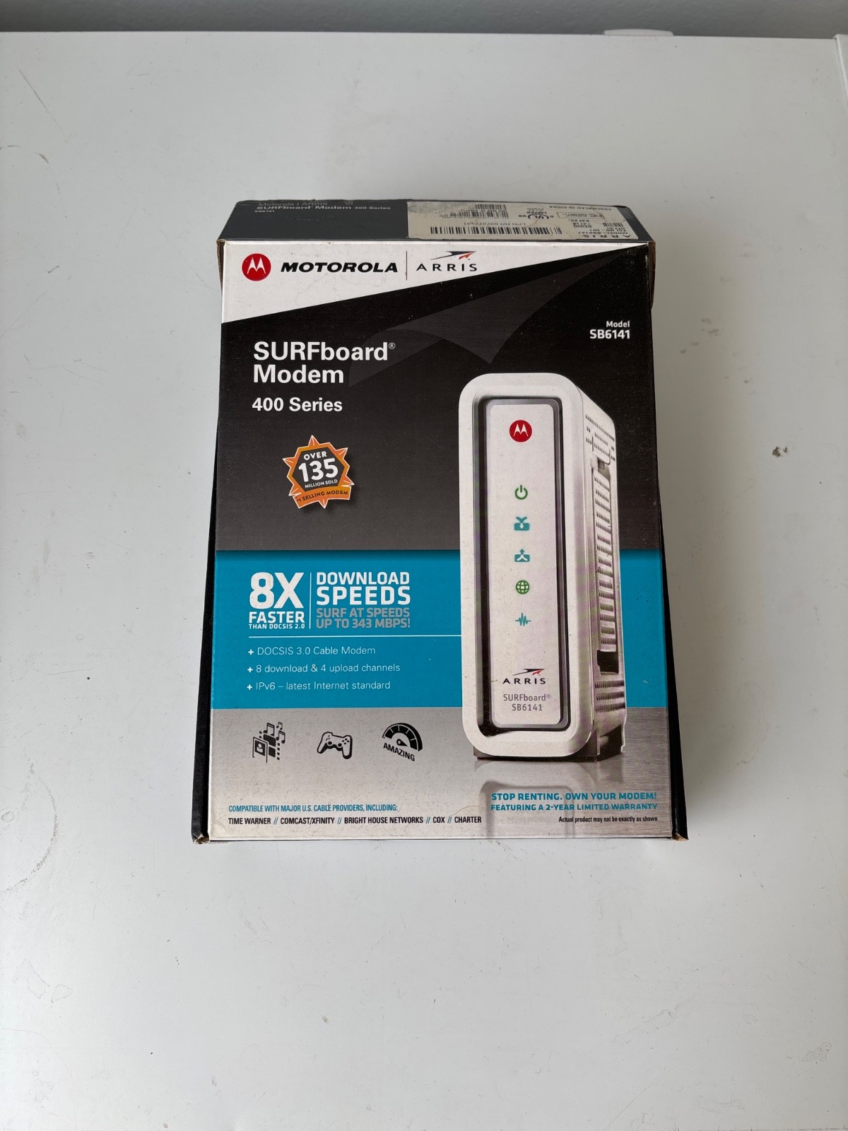 Pre-Owned Motorola Arris SURFboard Modem 400 Series SB6141