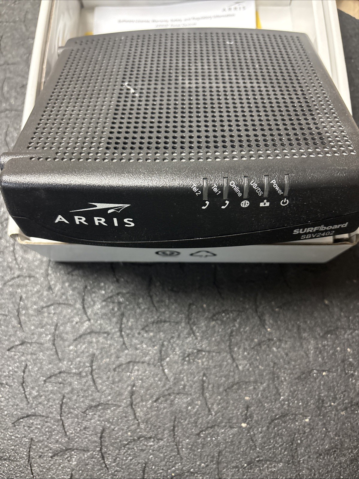 ARRIS Surfboard SBV2402 DOCSIS 3.0 Cable Modem, Certified for Xfinity Internet