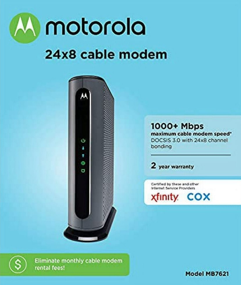 Motorola MB7621-10 1000 Mbps Modem