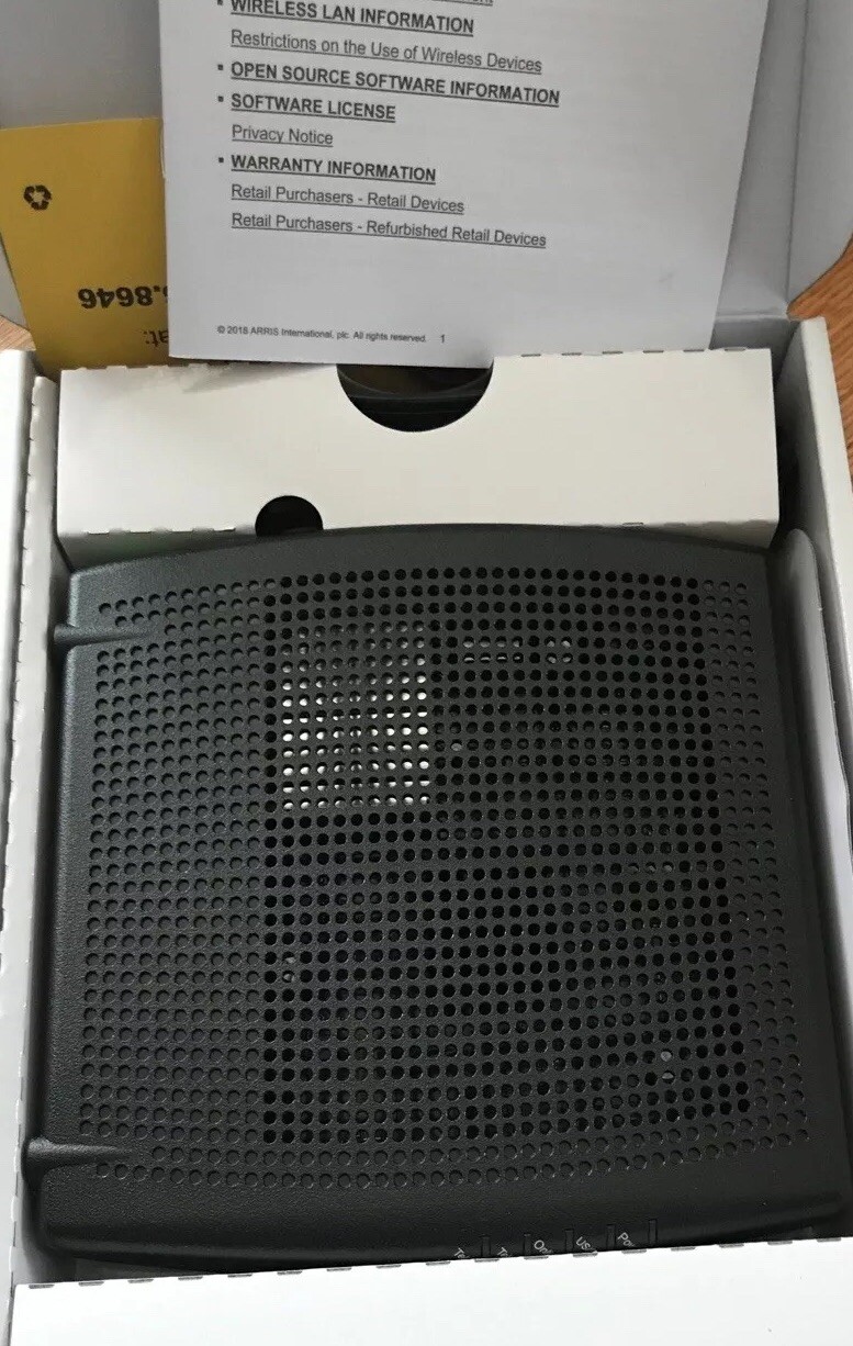 ARRIS Surfboard DOCSIS 3.0 Cable Modem for Xfinity Internet & Voice SBV2402 NEW
