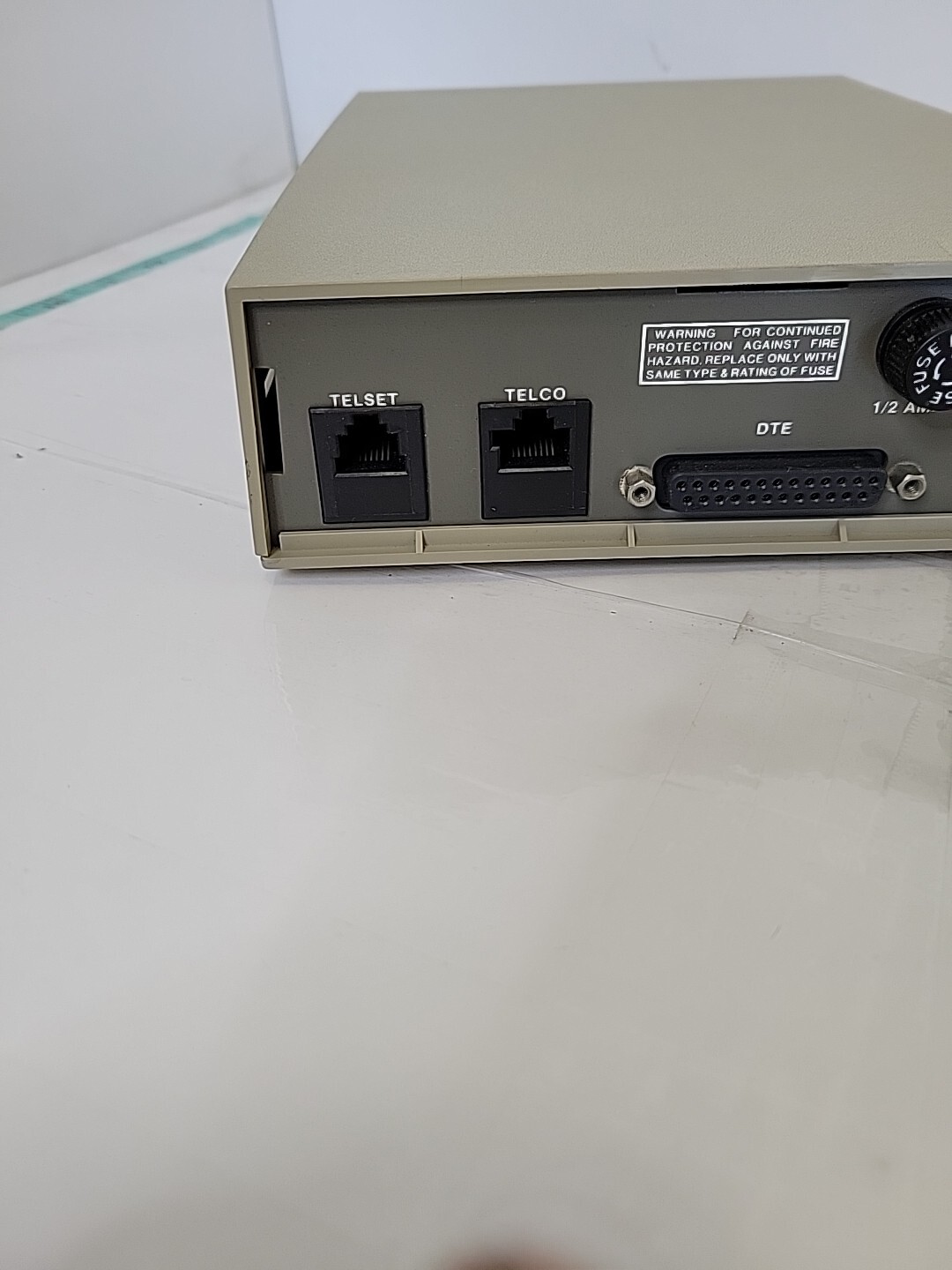 Codex 2205 Modem 25896 Bell 208 A/B 4800 BPS w/ Fixed Power cord Untested Motoro