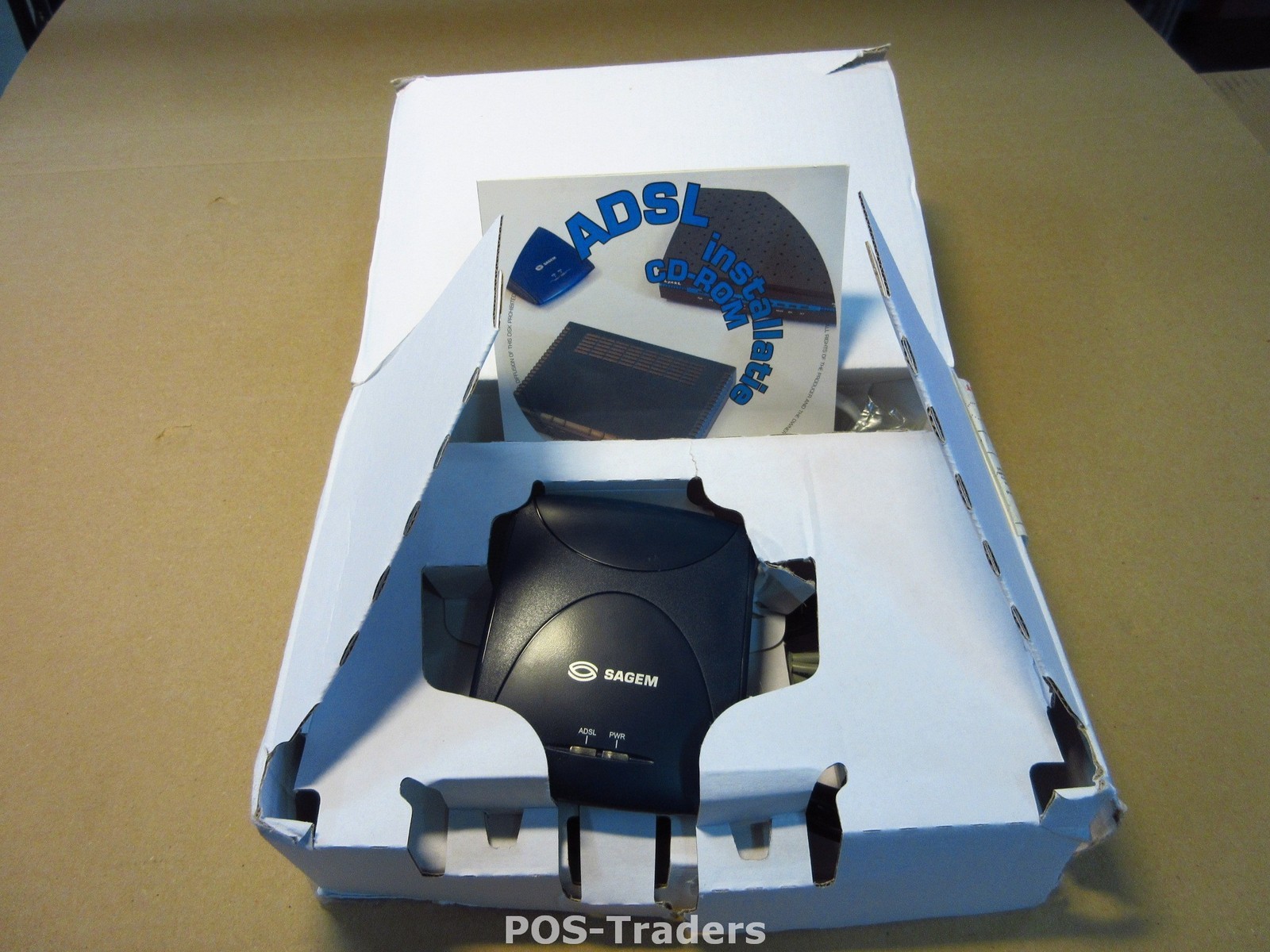 NEW OPEN BOX SAGEM F@st 840 ADSL OVER ISDN USB MODEM for PC Laptop 0342-B005106