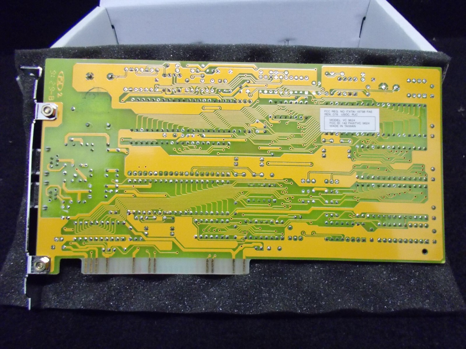 Modem card for telephone connection, VC 9624. #X-60-05