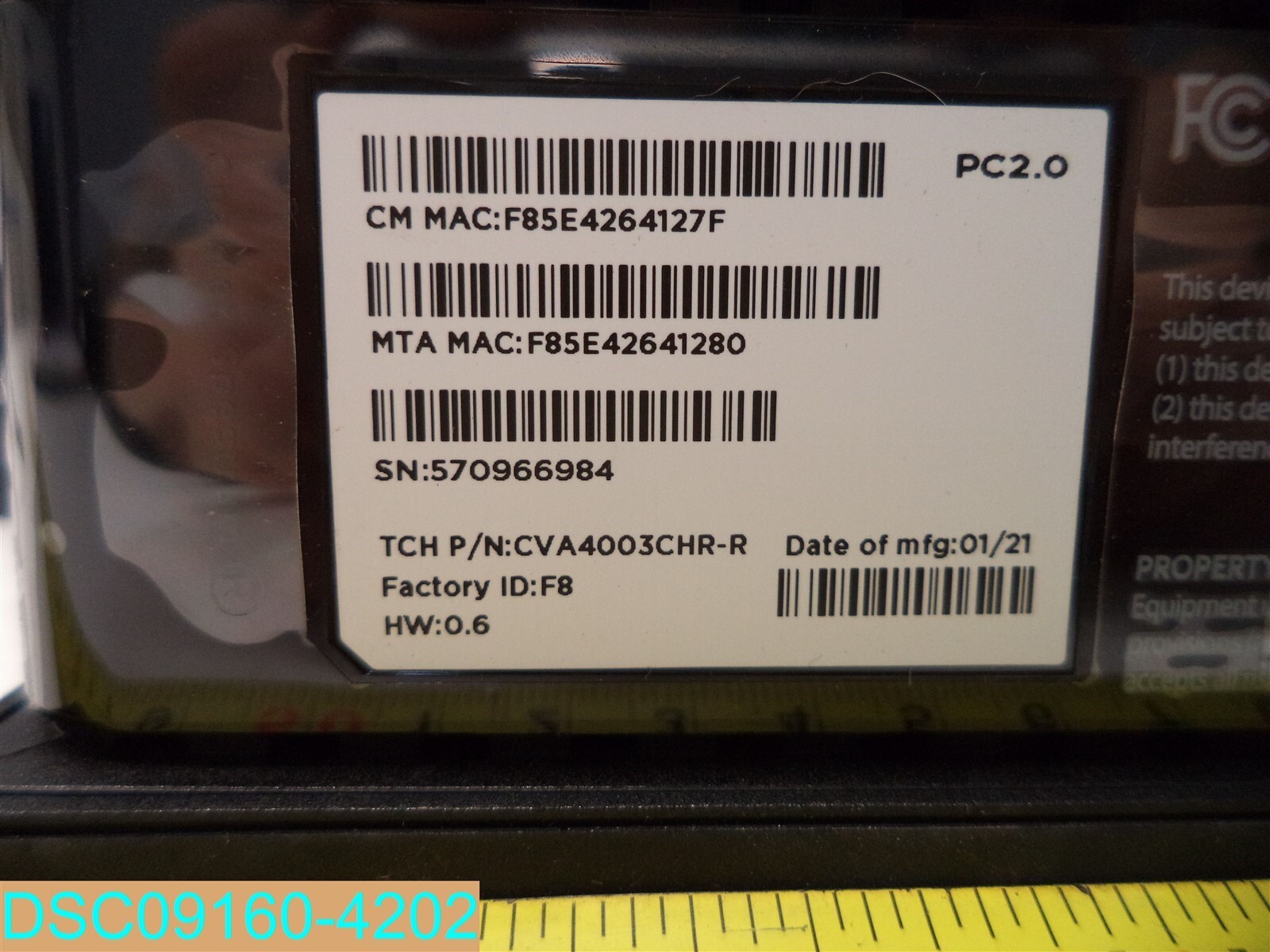 Spectrum ET2251 DOCSIS 3.1 eMTA Cable Modem
