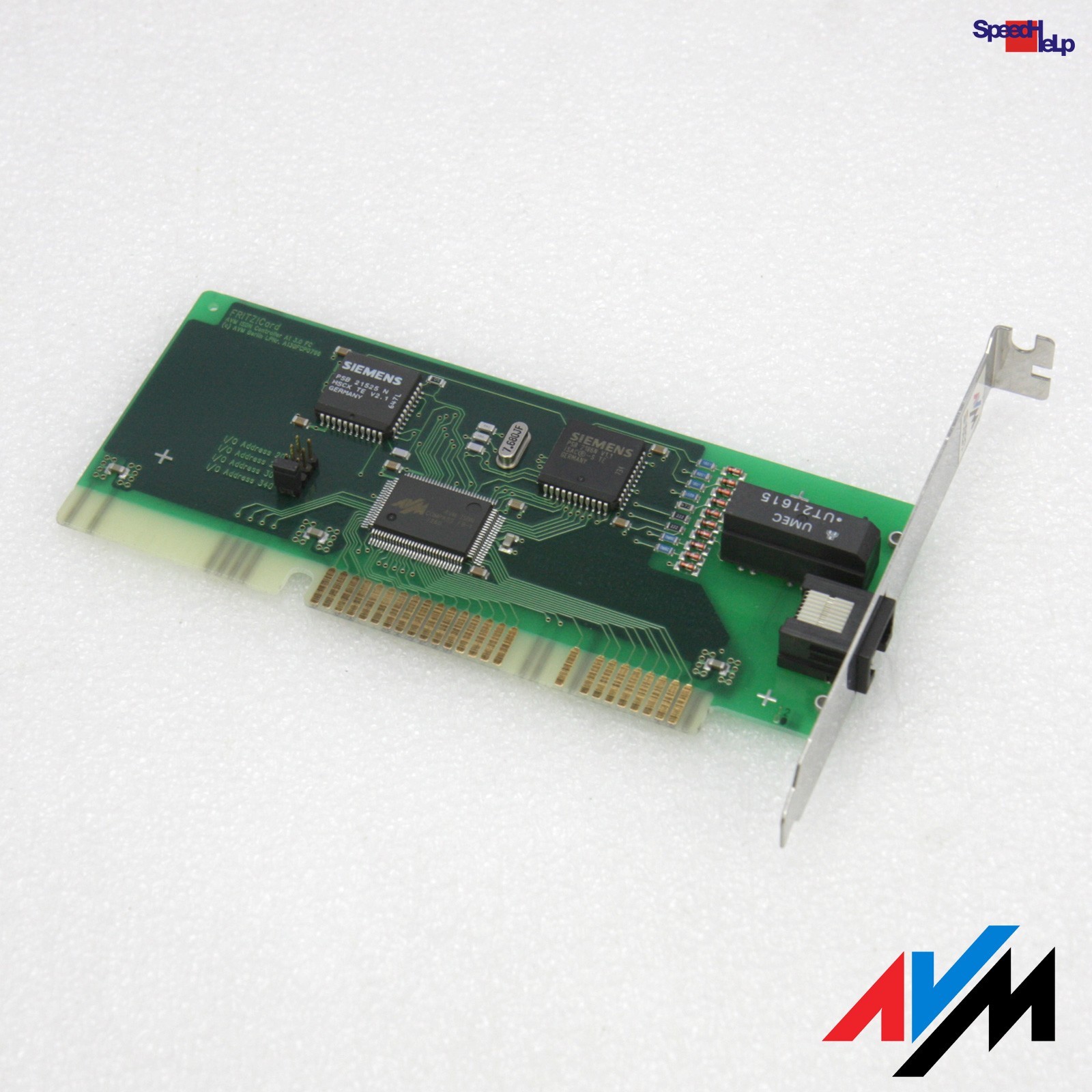 AVM Fritz! Card ISA ISDN Controller Modem Card FritzCard A1 3.0 FC A130FCP0796