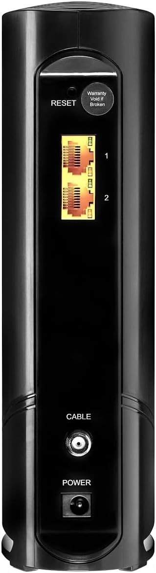 ARRIS G18 AX1800 D3.1 Wi-Fi 6 Cable Modem Router Brand New Sealed Black
